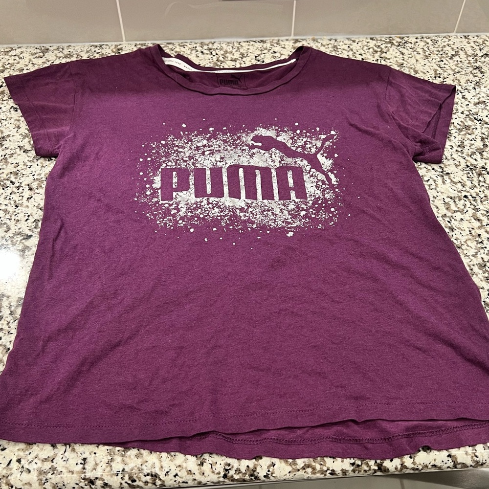 Puma Violet Splash Tee